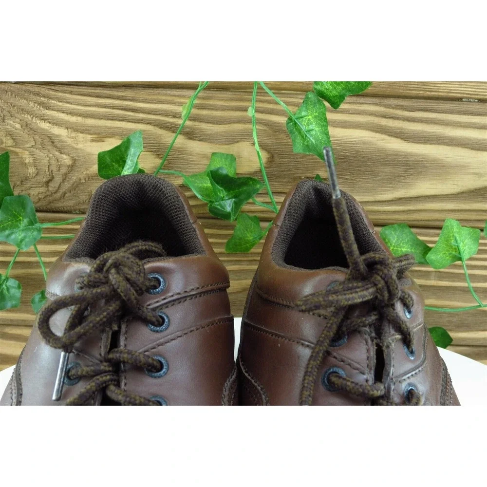 Rockport Shoes‎ Sz 10.5 M Brown Derby Oxfords Leather Men